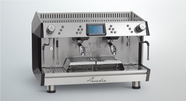 Professional Espresso coffee machine SS 2 Group PID with display