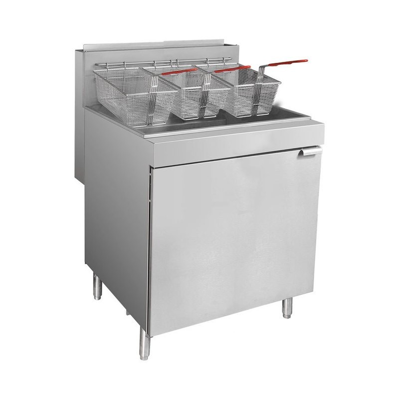 Superfast Natural Gas Tube Fryer 5-Tube / 5-Burner