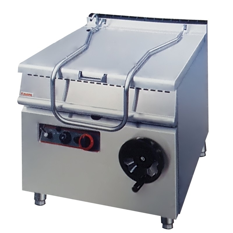 Electric tilting braising pan 80L