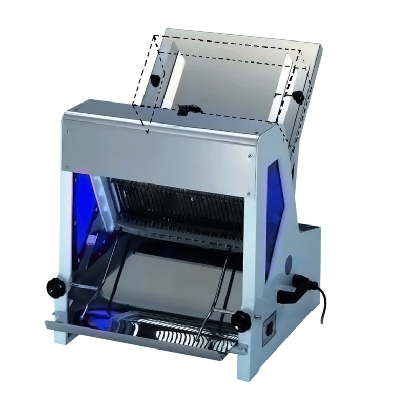 Bread slicer without blade