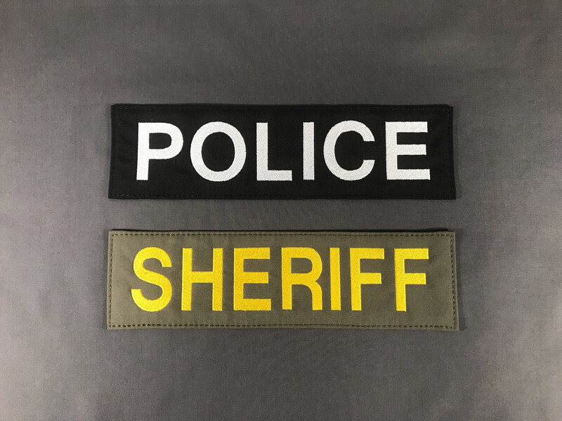 Ballistic Vest ID Panels