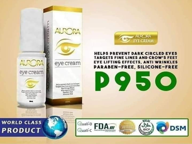 AURORA - Eye Cream  Help Prevent Dark Circled Eyes