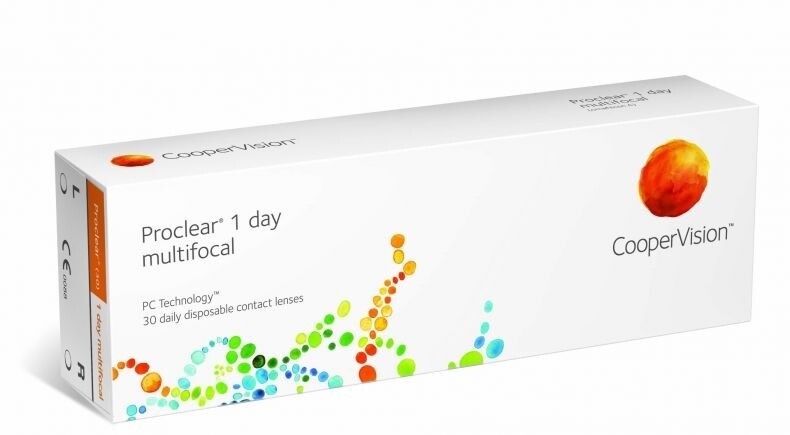 CooperVision Proclear® 1-Day Multi-focal Contact Lens 30 Pcs /Box CooperVision Proclear®每日拋棄式漸進多焦點隱形眼鏡 每盒30片 CooperVision Proclear® 1-Day Multi-focal Contact Lens 30 Pcs /Box CooperVision Proclear®每日拋棄式漸進多焦點隱形眼鏡 每盒30片