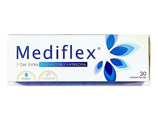 Mediflex 1 Day Extra Contact lens 30 Pcs/box 每日拋棄式隱形眼鏡 每盒30片