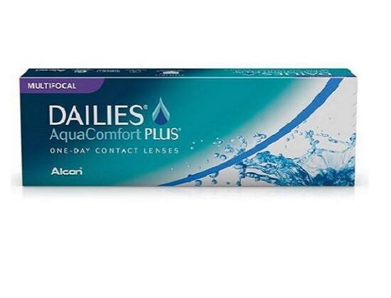 Alcon® Dailies AquaComfort Plus® Multifocal Daily Disposable Lens for Presbyopia 30Pcs/Box. Alcon® Dailies AquaComfort Plus® 每日更換式​漸進多焦點隱形眼鏡 每盒30片
