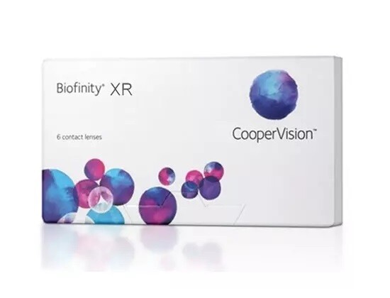 CooperVision Biofinity XR Monthly Replacement Soft Contact Lens  6 Pcs/Box 每月​拋棄式高透​氧​隱形眼鏡 每盒6片