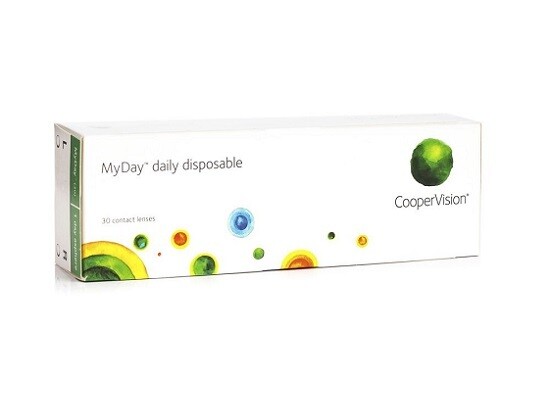 CooperVision MyDay 1 Day Contact lens 30pcs/box 每日拋棄式高透​氧隱形眼鏡 每盒30片