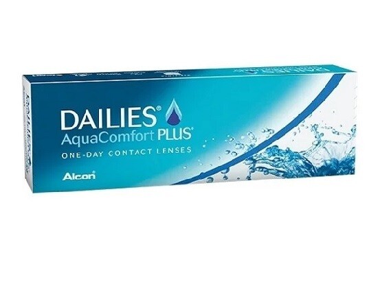 Alcon® Dailies AquaComfort Plus® Daily Disposable Contact lens 30 Pcs/box. Alcon® Dailies AquaComfort Plus®每日更換式隱形眼鏡 每盒30片