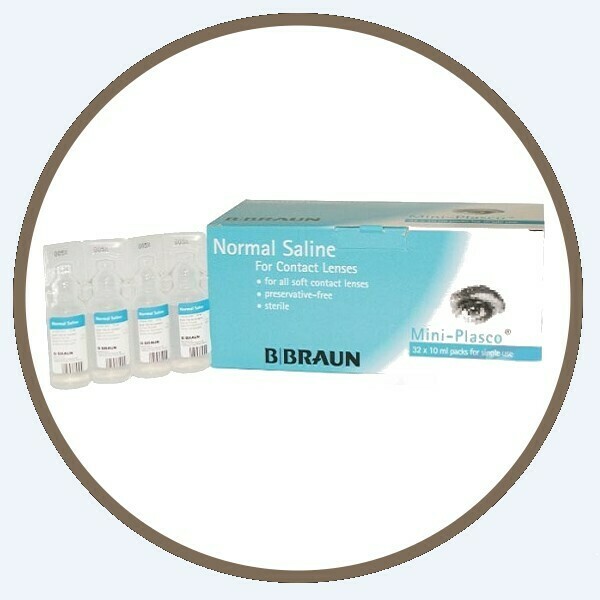 B.Braun Normal Saline for Contact Lens (Single Dose) 32 x10ml