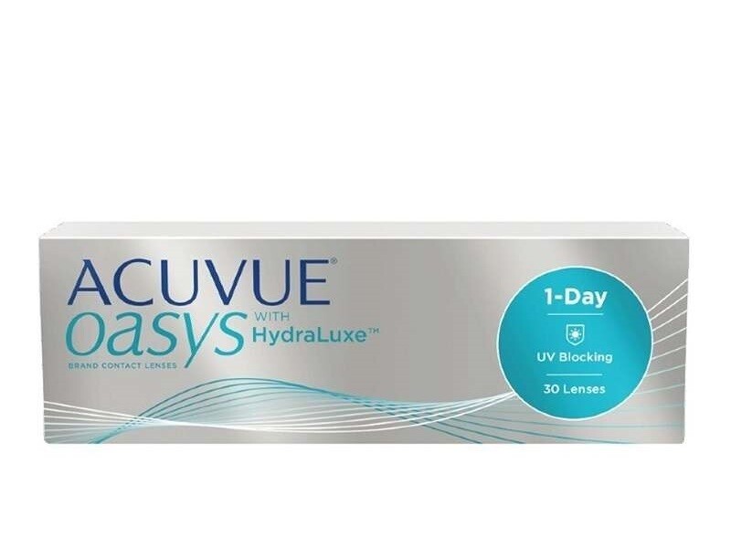 強生 1 Day ACUVUE® Oasys with HydraLuxe 每日更換式高透​氧隱形眼鏡 每盒30片