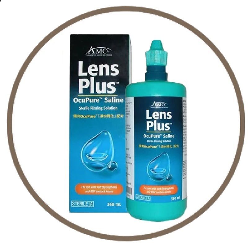 Abbott Lens Plus OcuPure™ 360ML Saline Solution 沖洗用生理鹽水360ml 每瓶$26.00