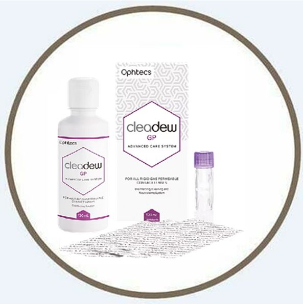 Ophtecs cleadew GP Advanced Care System Solution 120ml (New packing)