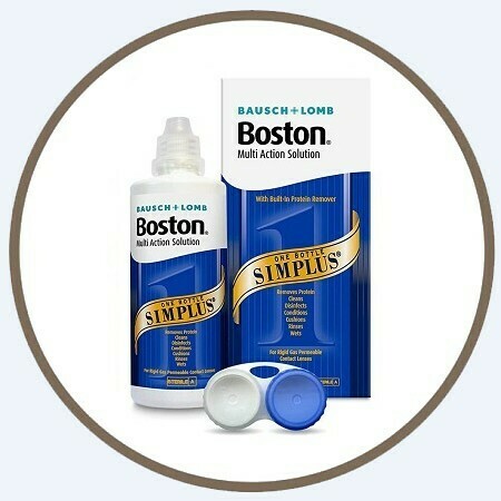Boston® Simplus Multipurpose Solution 博士頓新潔® 多功能護理液 120ml (硬式隱形眼鏡用/for Hard and RGP lenses only)