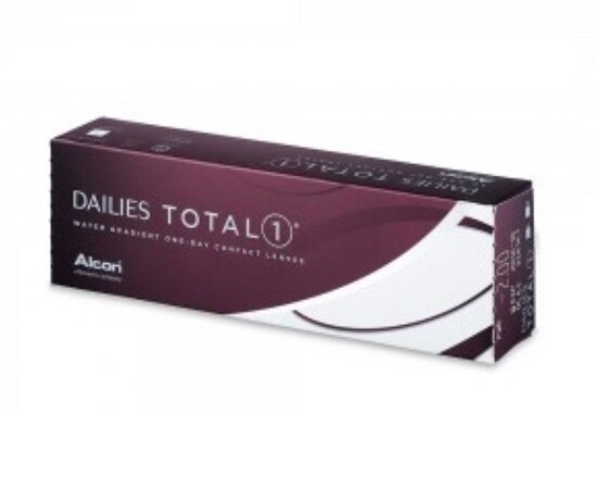 Alcon Dailies Total 1® Contact lens 30pcs/Box.                                            Alcon Dailies Total 1® 每日更換式高透​氧隱形眼鏡. 每盒30片.