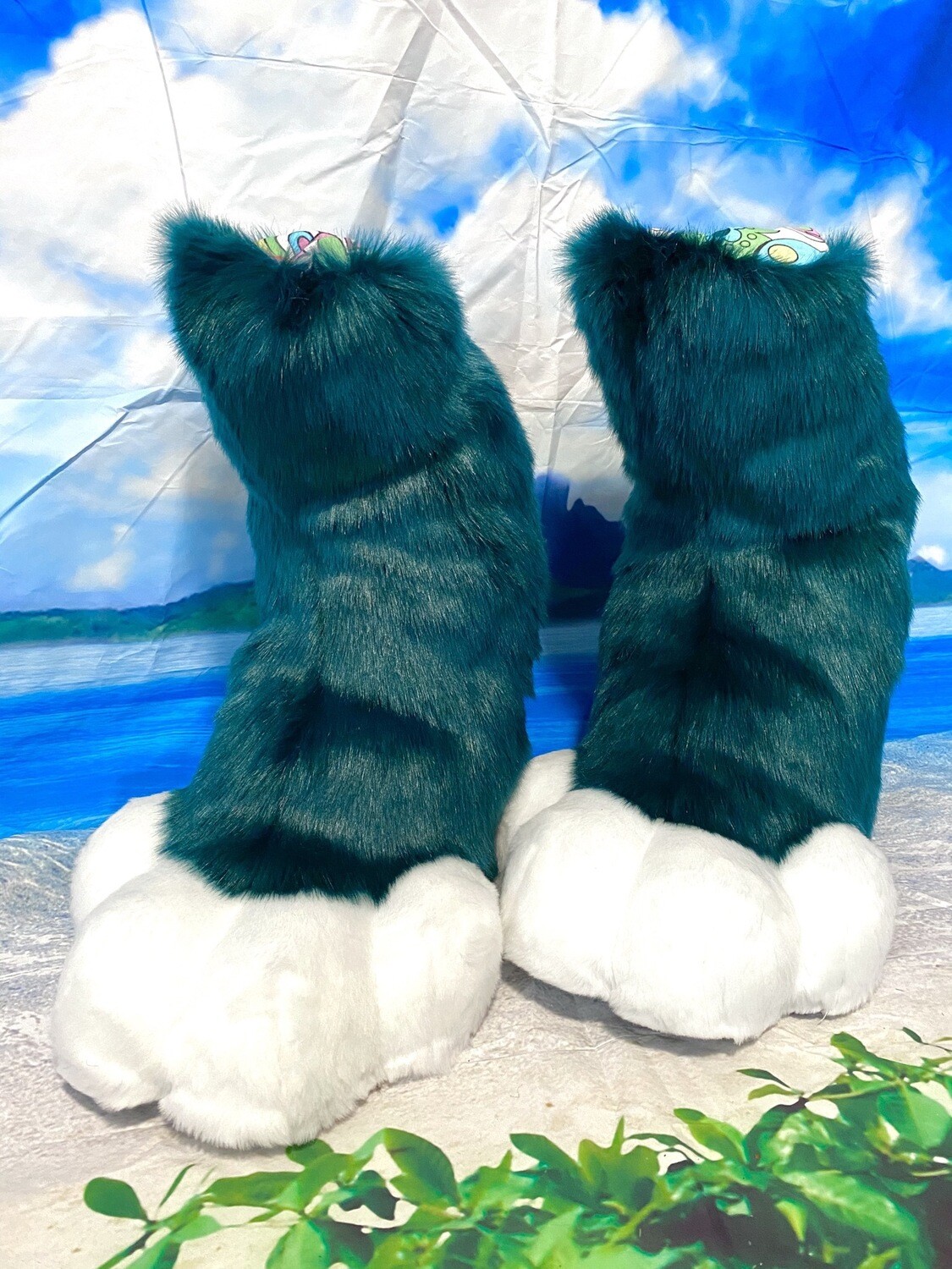 Digi Feet Paw Boots Fursuit Cosplay