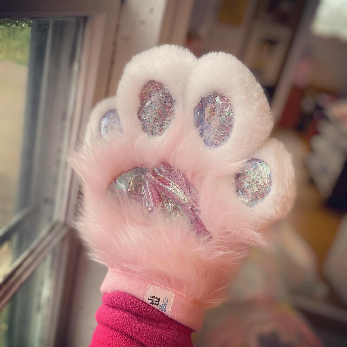 Glitter Shaker Paws
