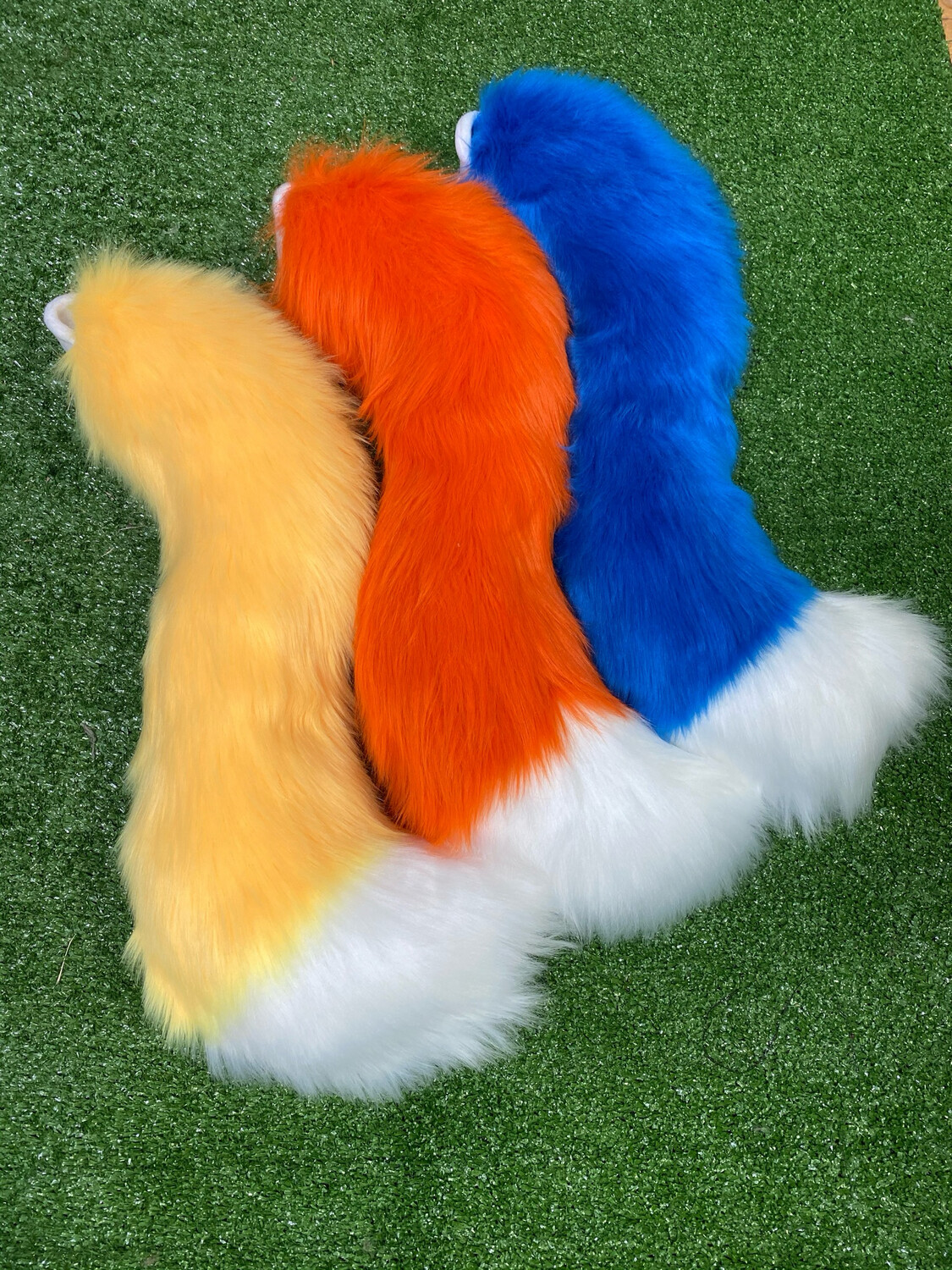 Fursuit Fox Wolf Super-Wag Weighted Tail 30”