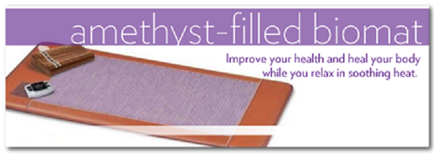 Amethyst Crystal Biomat Session