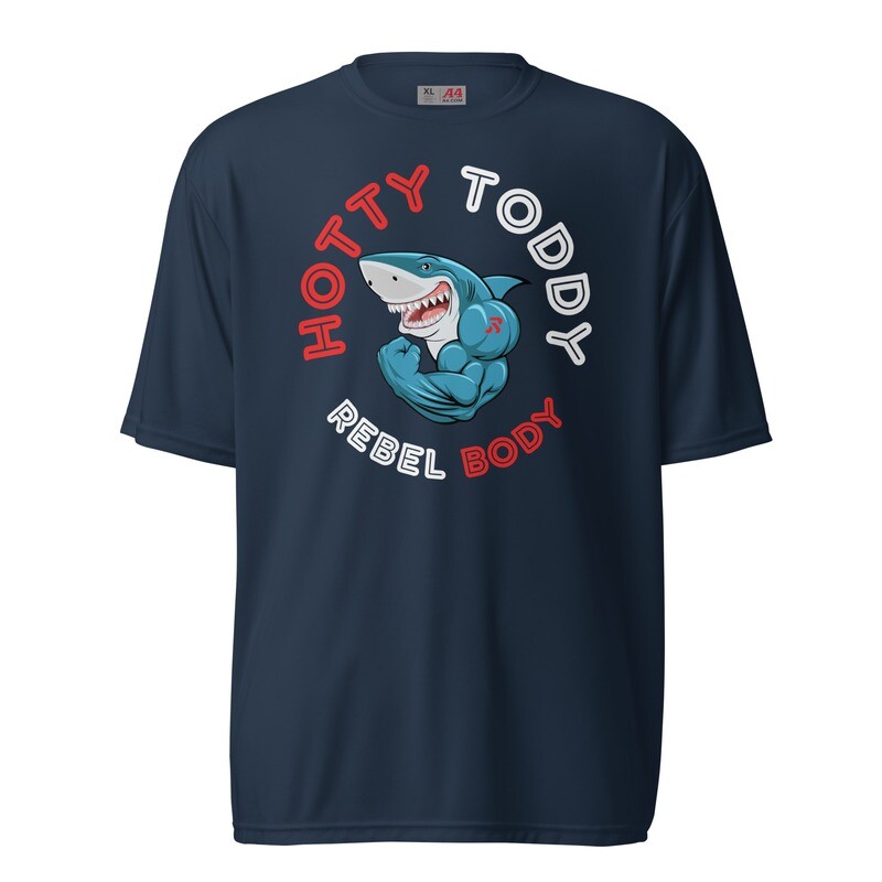 Hotty Toddy Rebel Body: Solid Unisex performance crew neck t-shirt