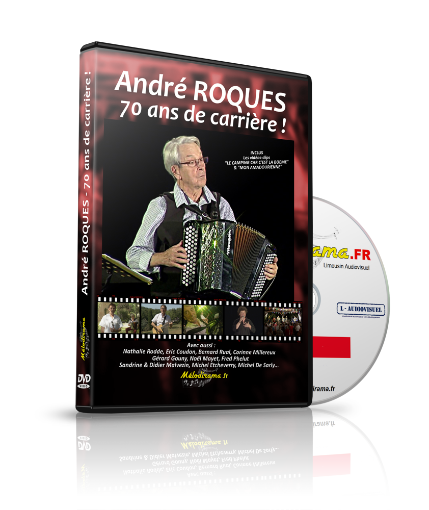 DVD "André Roques, 70 ans de carrière ! "