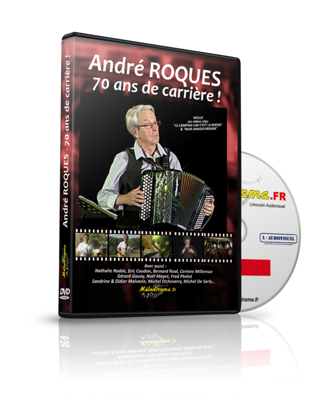 DVD "André Roques, 70 ans de carrière ! "
