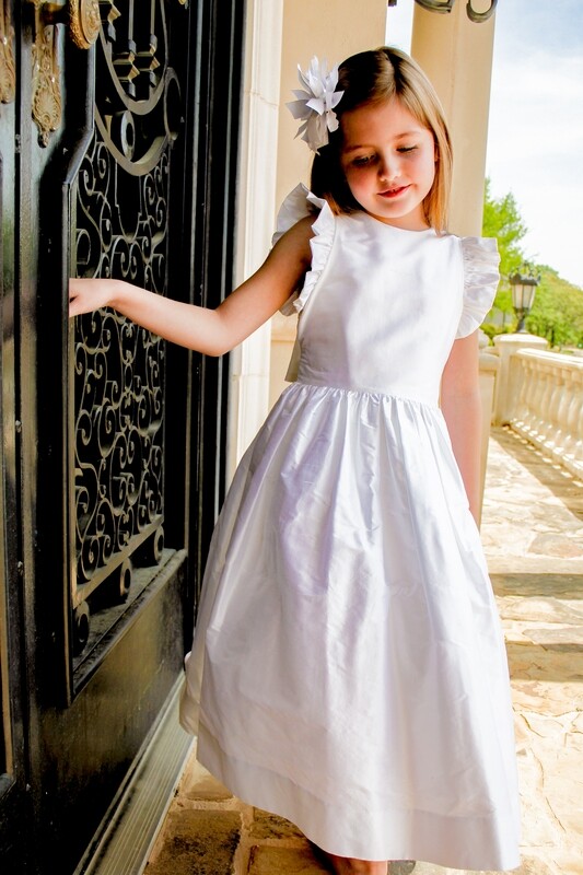 Silk Flutter Dress-Size 5