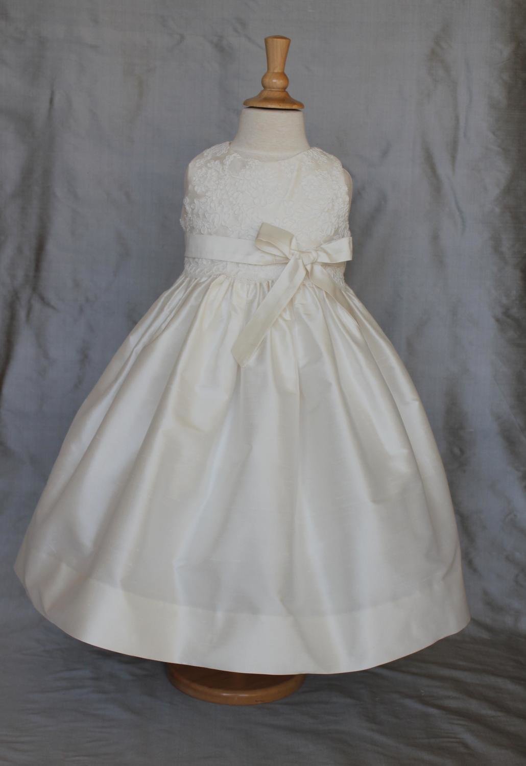 raw silk communion dresses Elliott