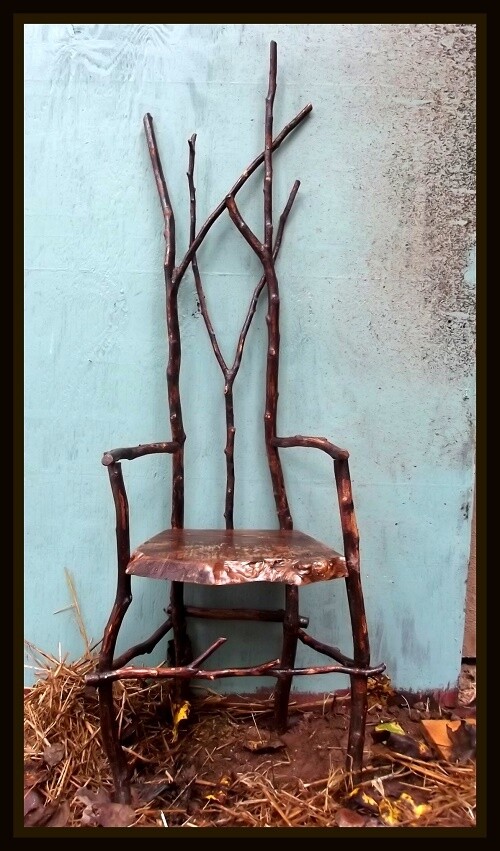 BUILD A MINIATURE RUSTIC CHAIR BUILD A MINIATURE RUSTIC CHAIR