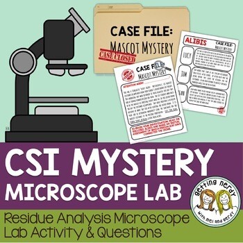Microscope CSI Forensics Lab