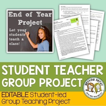 End of Year Project for ANY Subject {EDITABLE}