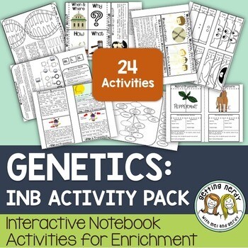 Science Interactive Notebook - Genetics & Heredity