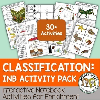 Science Interactive Notebook - Classification of Living Things