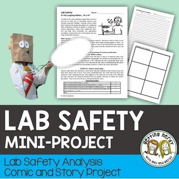 Lab Safety Comic or Story Activity - Scientific Method