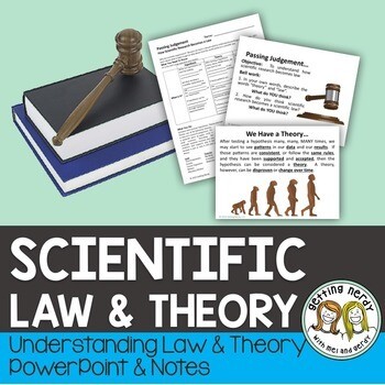 Hypothesis, Law and Theory PowerPoint and Notes - Scientific Method