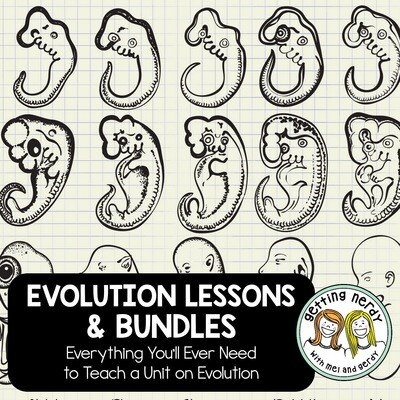 Evolution Lessons & Bundles