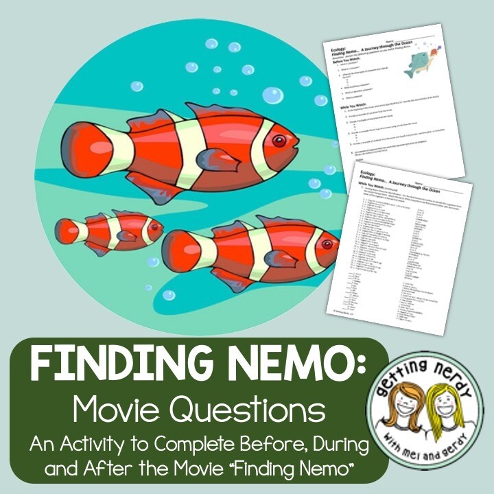 Finding Nemo Movie Companion - Ecology and Ecosystems Questions
