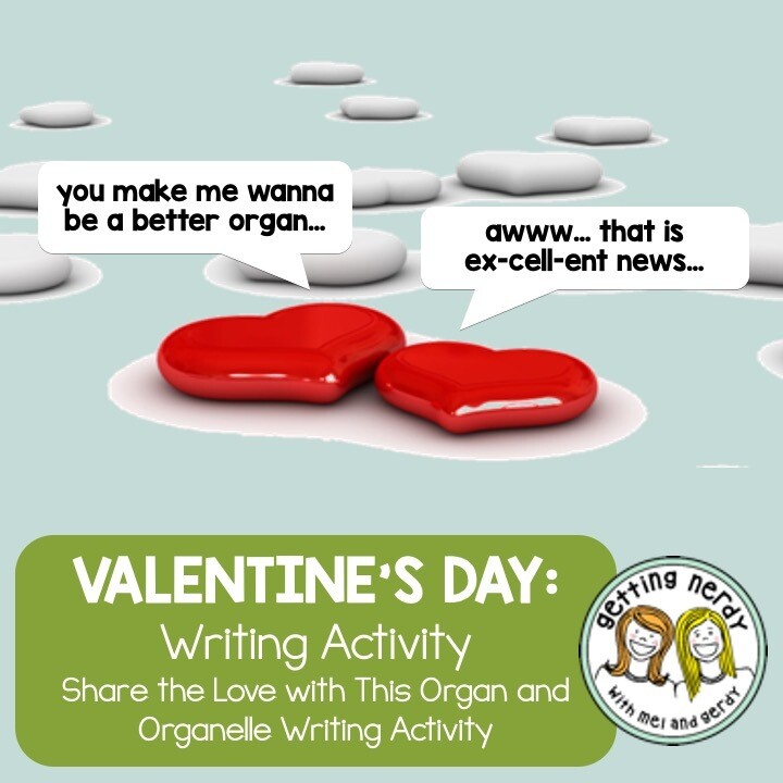 Valentines Day - Science Writing Activity
