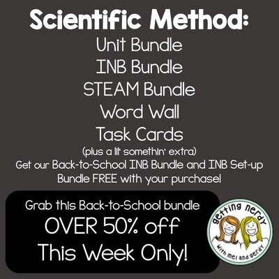 Scientific Method Back-to-School Bundle - $130 VALUE