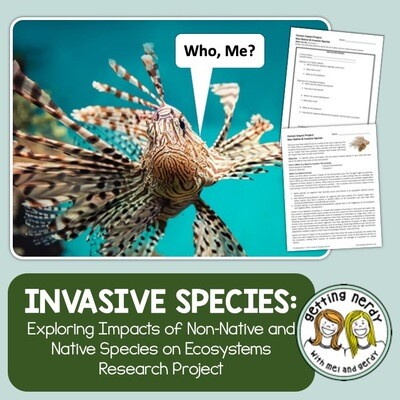 Human impact - Invasive Species Project - Distance Learning + Digital Lesson