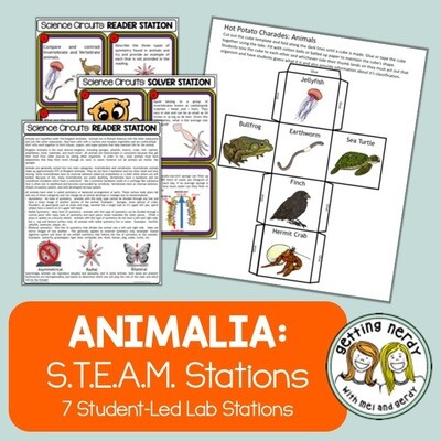 Animal Classification - Science Centers / Lab Stations
