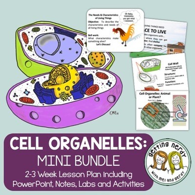 Cell Organelles Structure & Function - PowerPoint & Handouts