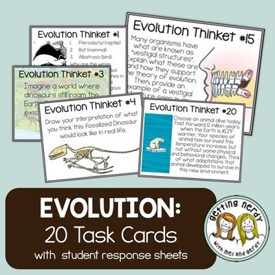 Evolution - Task Cards