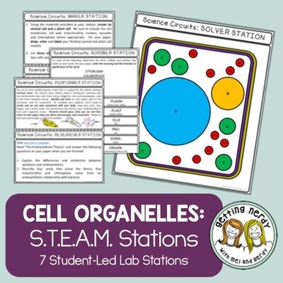 Cell Organelles Structure & Function - Science Centers / Lab Stations