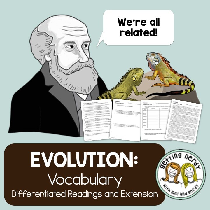 Evolution Vocabulary