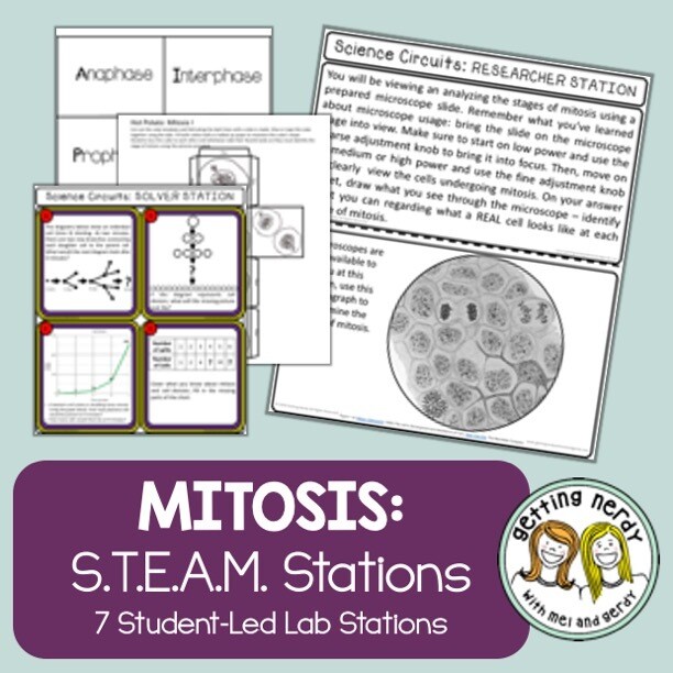 Mitosis - Science Centers / Lab Stations - Cell Reproduction