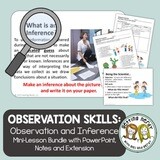 Observation and Inference PowerPoint and Notes - Scientific Method