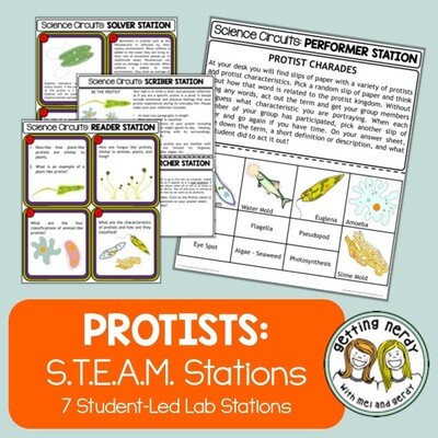 Protist Classification - Science Centers / Lab Stations