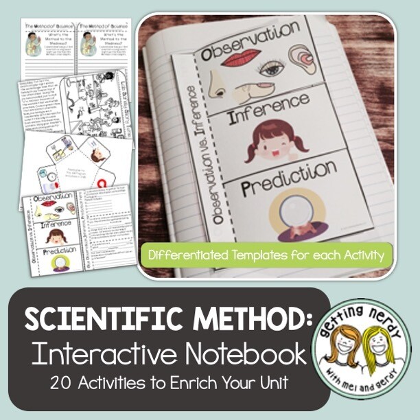 Interactive Notebook Activities for Nature of Science &amp; Scientific Method