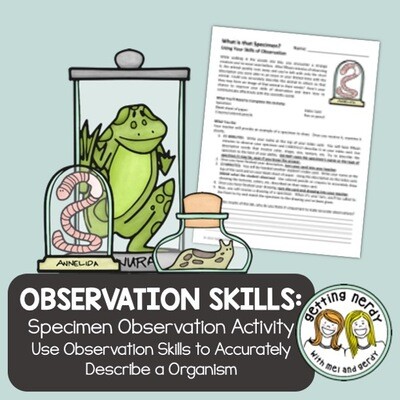 Specimen Observation Lab - Scientific Method