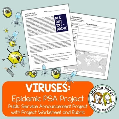 Virus & Bacteria Epidemic Public Service Announcement Project - PSA